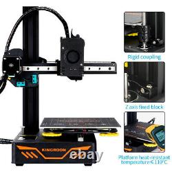 Used KINGROON KP3S FDM 3D Printer 2.4 Touch Screen 180180180mm Titan Extruder