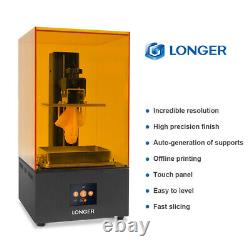 Used Longer Orange 30 3D Printer SLA 2K LCD Screen 120x68x170mm Printing Size