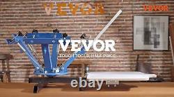 VEVOR 1 Station 4 Color Silk Screening Screenprint Press Screen Printing Machine