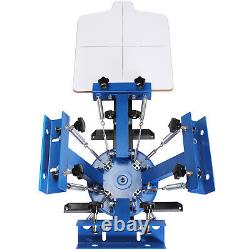 VEVOR 1 Station 4 Color Silk Screening Screenprint Press Screen Printing Machine