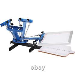 VEVOR 1 Station 4 Color Silk Screening Screenprint Press Screen Printing Machine