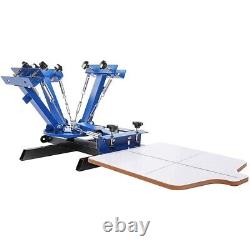 VEVOR Screen Printing Machine Screen Printing Press 360° Silk for T-Shirt DIY