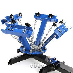 VEVOR Silk Screen Printing Machine 18x20in Aluminum Mesh 6x160 4-Color-1-Station