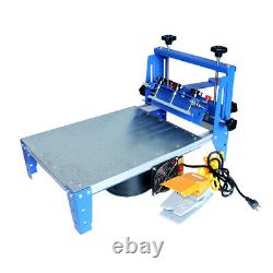 Vacuum Screen Printing Press 16x20'' Silk Screen Printing Machine with SS Pallet