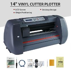 Vinyl 14 Plotter Cutter Machine Plotter Printer Sign Making Machine LCD Screen